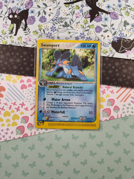 Vintage Rare - Swampert Ruby & Sapphire Non-Holo Pokemon Card 23/109 - LP