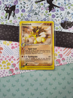 Vintage Rare - Sandslash Sandstorm Non-Holo Pokemon Card 21/100 - VG