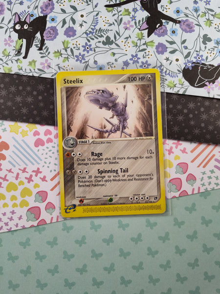 Vintage Rare - Steelix Sandstorm Non-Holo Pokemon Card 23/100 - LP