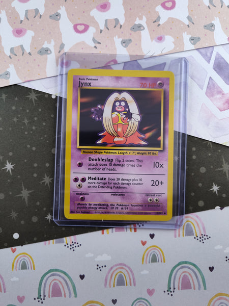 Vintage Uncommon - Jynx Base Set Non-Holo Pokemon Card 31/102 - NM