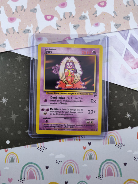 Vintage Uncommon - Jynx Base Set 2 Non-Holo Pokemon Card 45/130 - NM