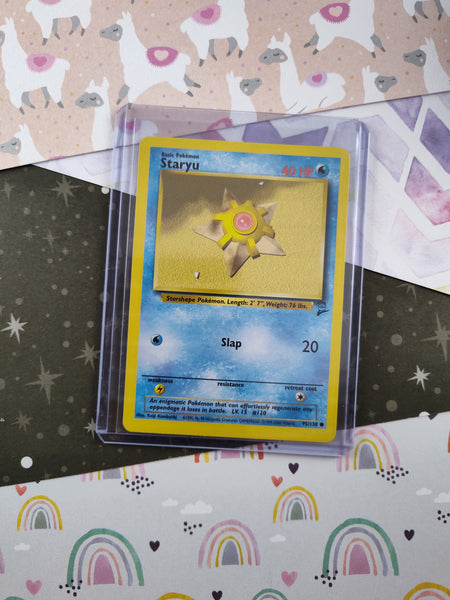 Vintage Common - Staryu Base Set 2 Non-Holo Pokemon Card 95/130 - NM