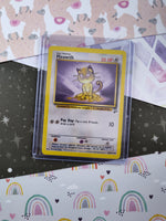 Vintage Common - Meowth Base Set 2 Non-Holo Pokemon Card 80/130 - NM