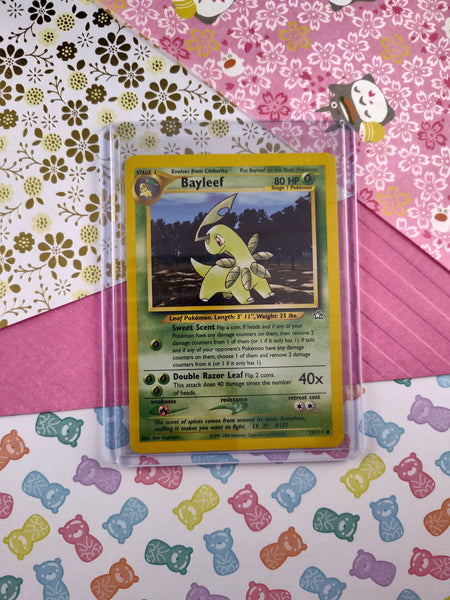 Vintage Uncommon - Bayleef Neo Genesis Non-Holo Pokemon Card 29/111 - NM