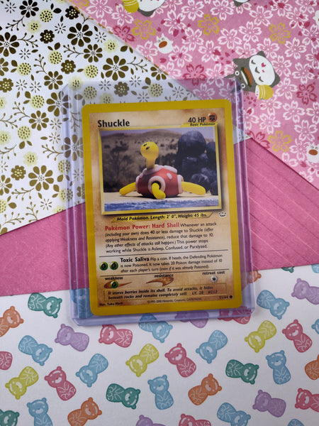 Vintage Common - Shuckle Neo Revelation Non-Holo Pokemon Card 51/64 - NM