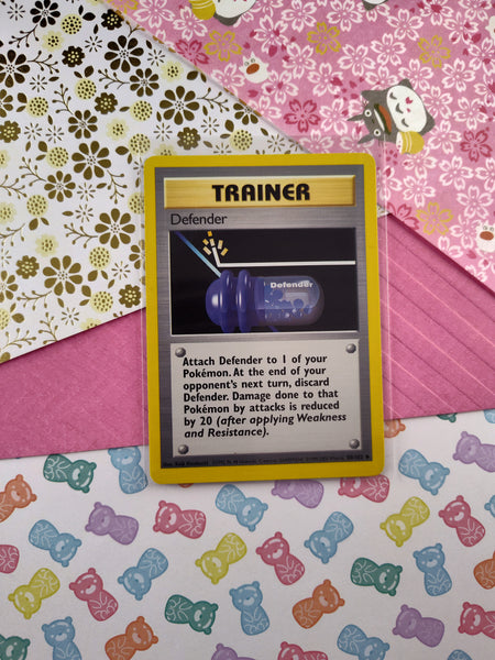Vintage Uncommon - Defender Base Set Non-Holo Pokemon Card 80/102