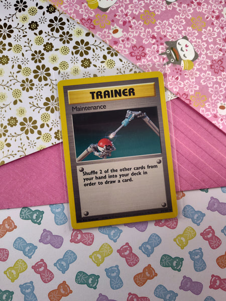 maintenance pokemon card Pokemon Maintenance