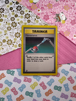 Vintage Uncommon - Maintenance Base Set Non-Holo Pokemon Card 83/102 - MP/Creased