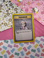 Vintage Uncommon - Professor Oak Base Set Non-Holo Pokemon Card 88/102 - VG