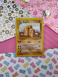 Vintage Rare - Dugtrio Base Set Non-Holo Pokemon Card 19/102 - HP/Damaged