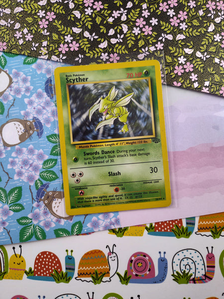 Vintage Rare - Scyther Jungle Non-Holo Pokemon Card 26/64 - LP