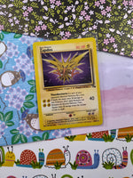 Vintage Rare - Zapdos Fossil Non-Holo Pokemon Card 30/62 - VG