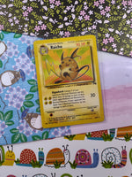 Vintage Rare - Raichu Fossil Non-Holo Pokemon Card 29/62 - LP