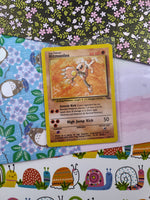 Vintage Rare - Hitmonlee Fossil Non-Holo Pokemon Card 22/62 - LP