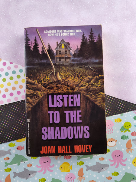 Vintage 1991 First Printing "Listen to the Shadows" by Joan Hall Hovey Paperback Book