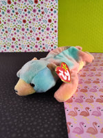 Vintage TY Beanie Baby - Sammy, Rainbow Bear - June 23, 1998