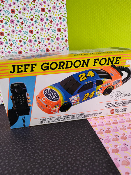 Vintage 1990's Jef Gordon Fone Corded Telephone in Box, Complete