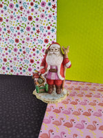 Vintage 1991 Santa's of the Nations Hand Painted Porcelain FIgurine, Sweden