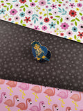 Vintage Sailor Moon Sailor Mercury Blue Hearts Enamel Pin/Brooch, Bandai Japan TKTAT