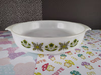 Vintage Anchor Hocking "Meadow Green" 9" #429 Casserole Dish, No Lid