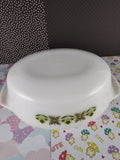 Vintage Anchor Hocking "Meadow Green" 1-1/2 qt #433 Casserole Dish, No Lid