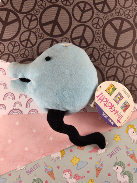 Vintage 1997 Bandai Tamagotchi Bean Pets Beanbag Plush Toy NWT