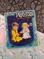 Vintage 1957 Whitman Tell-A-Tale Books, Prayers for Boys and Girls, Hardcover
