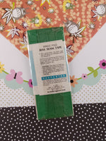 Vintage Wrights "Bias Seam Tape" Seam Binding, Rayon, Emerald SEALED