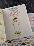 Vintage 1994 Little Golden Book: Prayers for Children, Hardcover