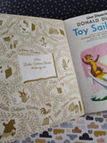 Vintage 1954 Little Golden Book: Walt Disney's Donald Duck's Toy Sailboat Hardcover