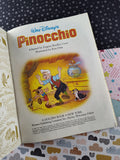 Vintage 1990 Little Golden Book: Walt Disney's Pinocchio Hardcover
