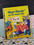 Vintage 1986 Little Golden Book, Bugs Bunny and the Health Hog, Hardcover