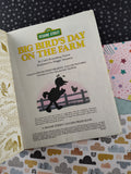 Vintage 1990 Little Golden Book "Big Bird's Day on the Farm" Hardcover