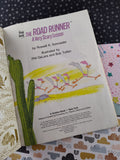 Vintage 1974 Little Golden Book: The Road Runner, A Very Scary Lesson Hardcover