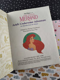 Vintage 1989 Little Golden Book: Walt Disney's The Little Mermaid, Ariel's Underwater Adventure Hardcover