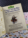 Vintage 1985 Little Golden Book: Count All the Way to Sesame Street Hardcover