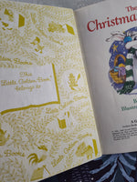 Vintage 1994 Little Golden Book: The Christmas Bunny Hardcover