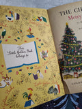 Vintage 1959 1st Printing Little Golden Book: The Chipmunks' Merry Christmas Hardcover