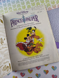 Vintage 1992 Little Golden Book: Walt Disney's The Prince and the Pauper Hardcover