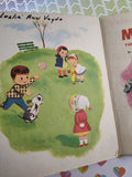 Vintage 1956 Rand McNally Elf Book, "Muggsy, the Make-Believe Puppy" Hardcover