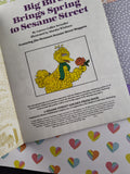 Vintage 1985 Little Golden Book: Big Bird Brings Spring to Sesame Street Hardcover