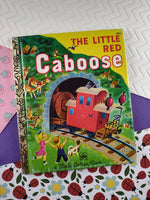 Vintage 1977 Little Golden Book: The Little Red Caboose Hardcover
