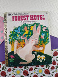 Vintage 1977 Little Golden Book: Forest Hotel, A Counting Story Hardcover