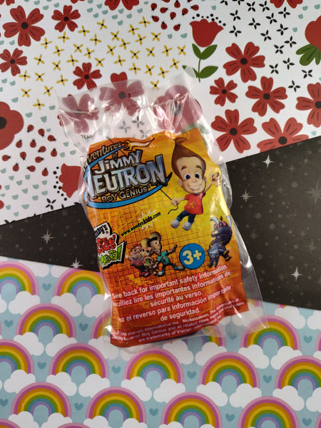 Vintage RARE 2004 Adventures of Jimmy Neutron, Boy Genius Wendy's Kids Meal SEALED Toy, Unopened NEW