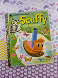 Vintage 1974 Little Golden Book: Scuffy the Tugboat Hardcover