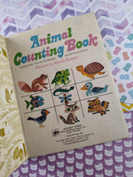 Vintage 1974 Little Golden Book: Animal Counting Book