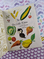 Vintage 1979 Little Golden Book: The Shy Little Kitten Hardcover