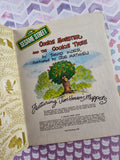 Vintage 1978 Little Golden Book: Sesame Street Cookie Monster and the Cookie Tree Hardcover