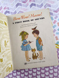 Vintage 1963 Little Golden Book: Bow Wow! Meow! A First Book of Sounds Hardcover