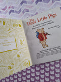 Vintage 1997 First Little Golden Book: The Three Little Pigs Hardcover